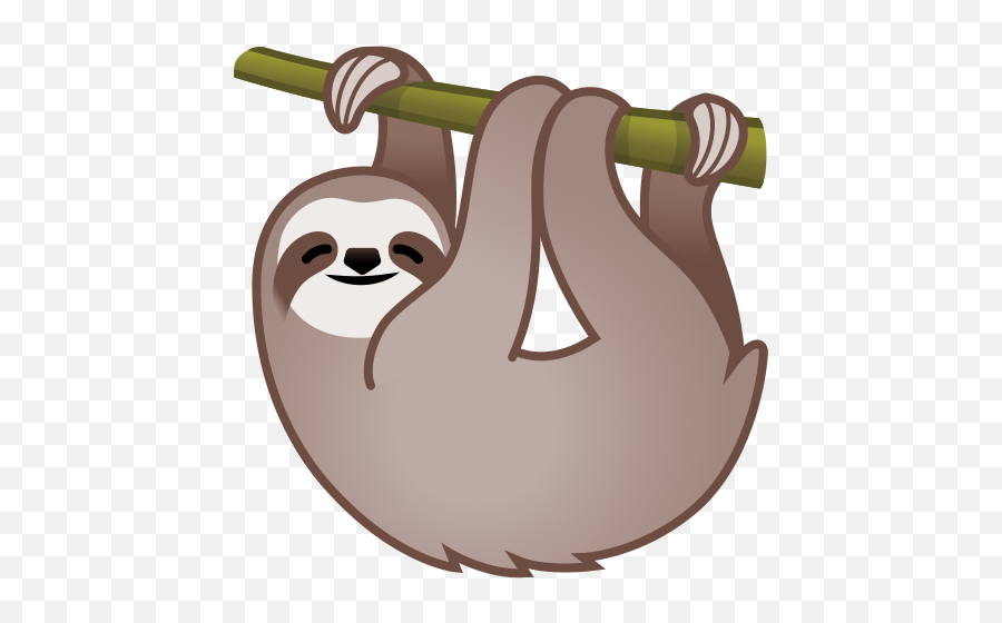 Sloth Emoji - Sloth Emoji Png,Textra Emojis