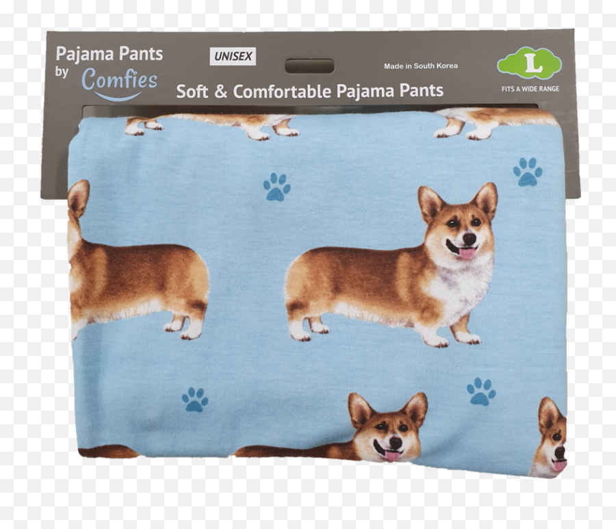 Dog Print Lounge Pants - Comfies Pajama Pants Corgi Emoji,Soft Pj Pants Emojis