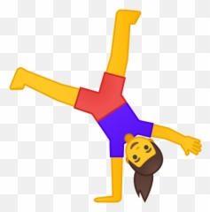 Woman Cartwheeling Emoji Meaning - Emoji,Juggling Money Emoji