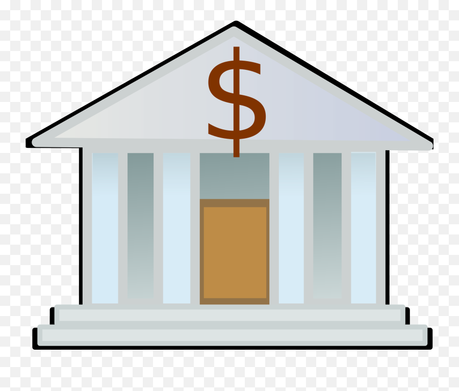 Clipart Money Banking Clipart Money Banking Transparent - Bank Clipart Emoji,Bank Emoji