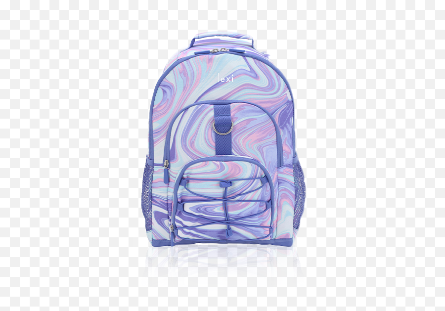 Bags Travel Bags Emoji,Tie Dye Bookbags With Emojis On It That Comes With A Lunchbox