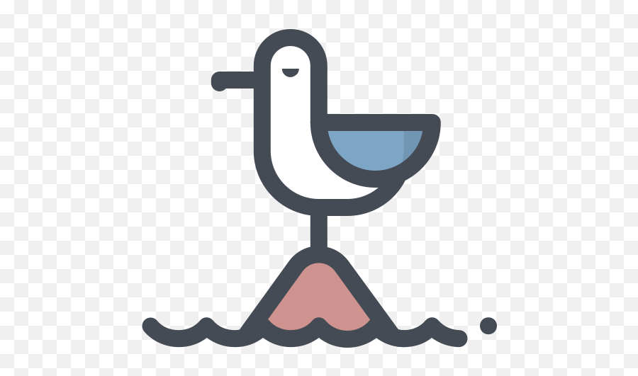 Albatross Icon U2013 Free Download Png And Vector - Albatross Emoji,Hand Cell Bird Emoji