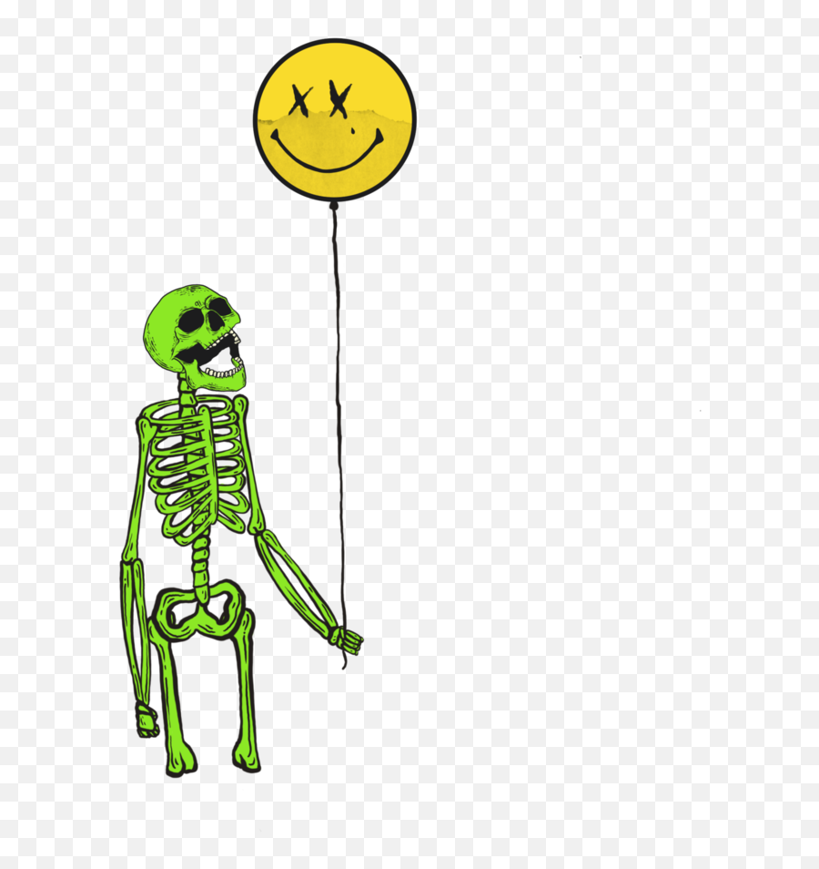 The Gallery 91 - Happy Emoji,Skeleton Emoticon