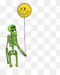 The Gallery 91 - Happy Emoji,Skeleton Emoticon