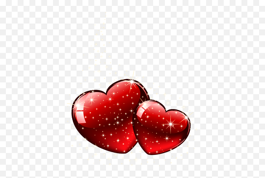 Valentine Shining Hearts Png Clipart - Shining Heart Emoji,Valentines Day Emoticons