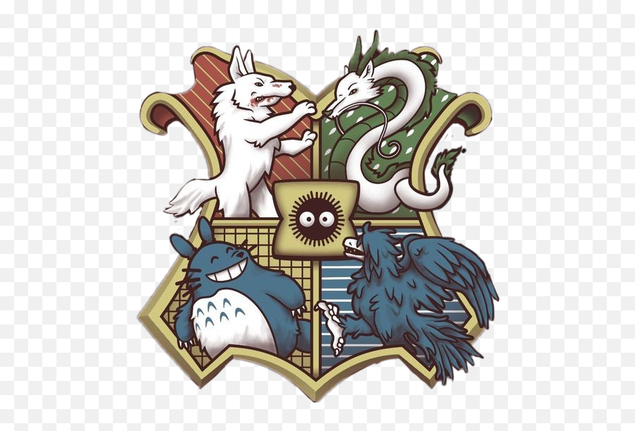 Cute Kawaii Ghibli Sticker By Raven - Hogwarts Harry Potter Anime Emoji,Ghibli Emoji Png