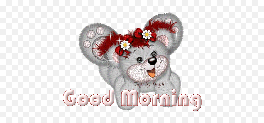 Good Morning Graphic Animated Gif - Good Morning Tatty Bear Emoji,Good Morning Emoticons Images