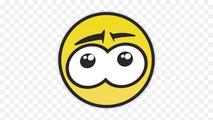 Emoji Stickers Set For Telegram - Happy,Emoji Face Stickers