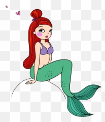 Mermaid Clipart - Clipartworld Mermaid Emoji,Little Mermaid Emojis