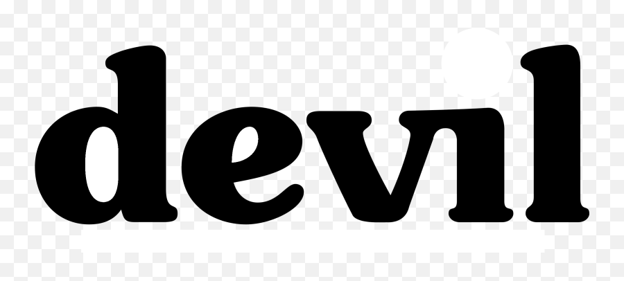 Download Devil Logo Black And White - Full Size Png Image Devil Exhaust Emoji,Pictures Of Text Devil Emojis