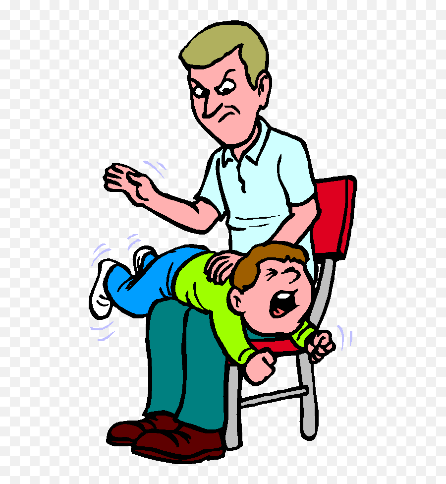 Spanking Child Clipart Png Download - Spanking A Child Clipart Emoji,Free Spanking Emoticon