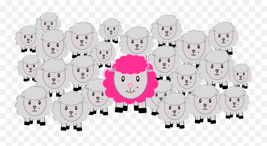Pink Sheep Co - Happy Emoji,Pink Sheep Emoticon