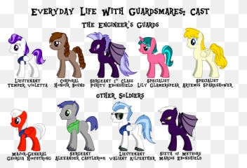 2481485 - Everyday Life With Guardsmares Characters Emoji,Mlp Fim A Flurry Of Emotions