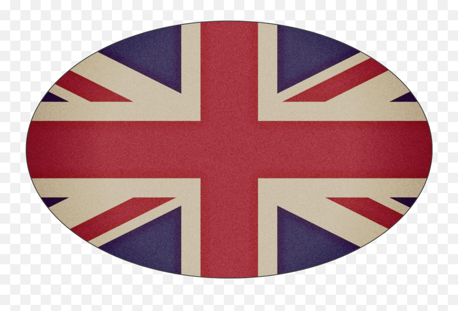 Unionjack Red White Blue Sticker By Trudy Hillier - British Flag Facebook Cover Emoji,England Flag Emoji