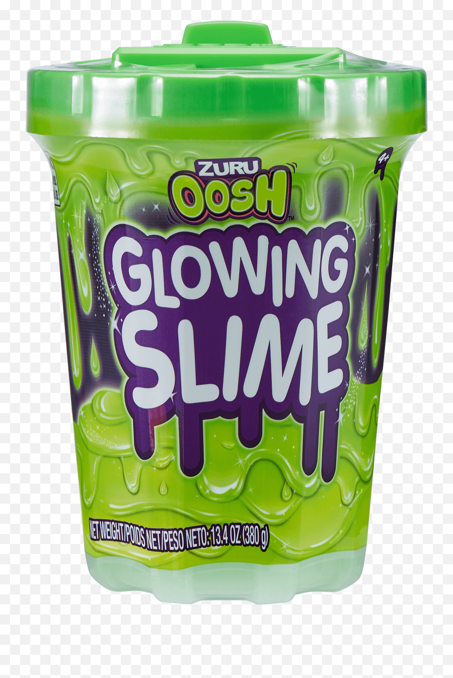 Oosh Glowing Glow In The Dark Slime 3 - Zuru Oosh Slime Emoji,Glow In The Dark Products Emojis