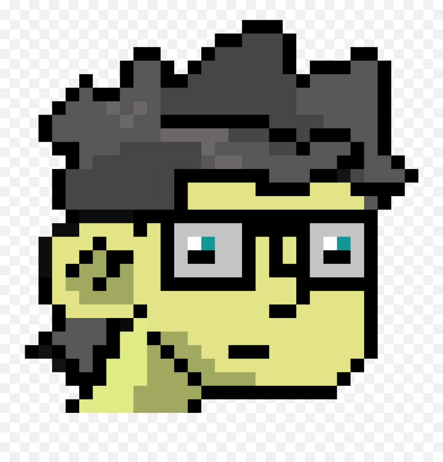 Pixel Art Gallery Emoji,Giant Troll Face Emoticon