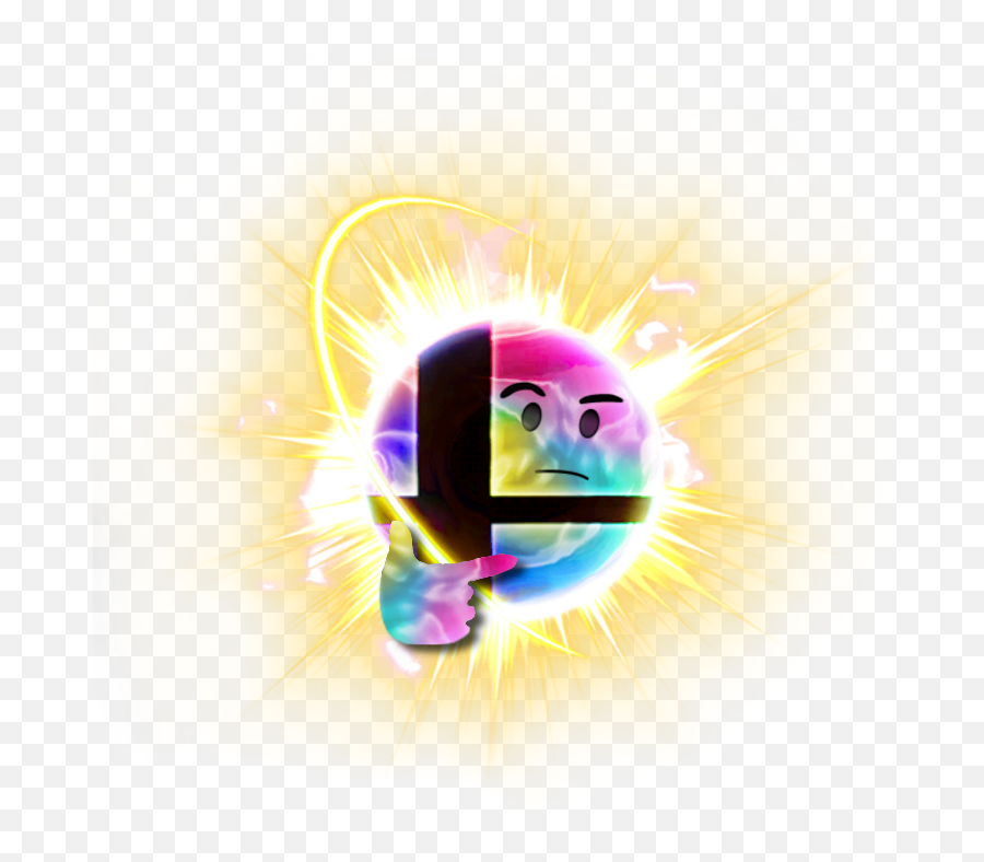 Smash Ball - Super Smash Bros Smash Ball Emoji,Smash Bros Emoji