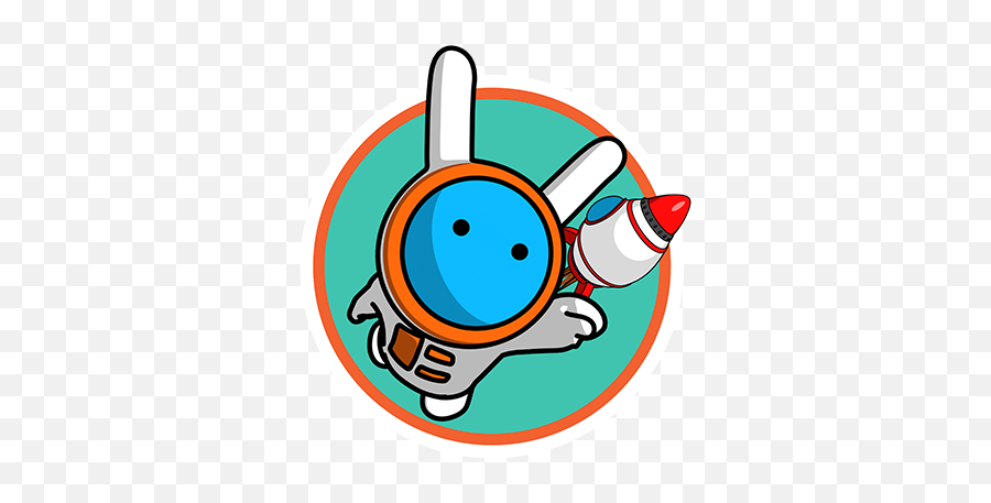 Space Rabbit - Space Rabbit Emoji,Bunny Paw Text Emoticon
