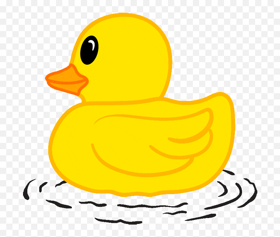 Duck Gif Clipart Ducks Hugging Funny - Animated Duck Clipart Gif Emoji,Duck Emojis