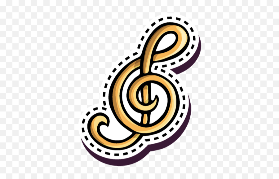 Music Stickers For Messages By Tyler Banner Emoji,Bass Clef Emoji