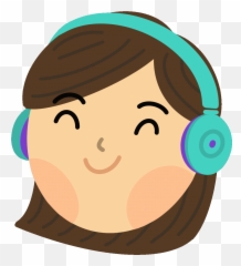 Happy Girl Sticker By Armoniaec For Ios U0026 Android Giphy Emoji,Headhpone Emoji