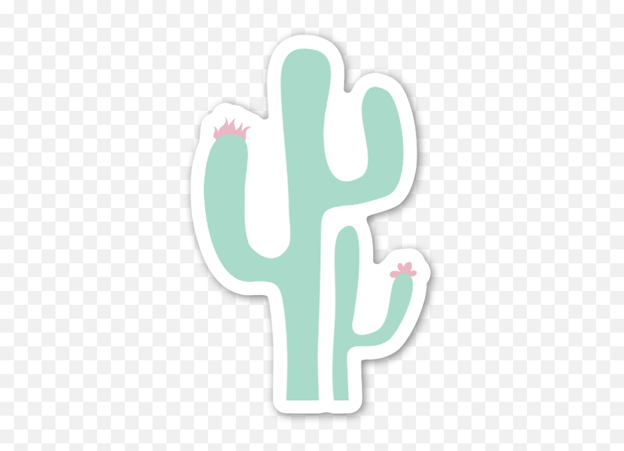 Buy Cactuscactuscactus - Die Cut Stickers Stickerapp Emoji,Catctus Emoji