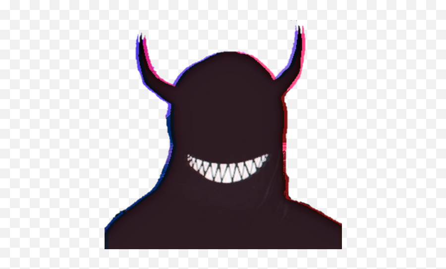 Trashgang Trash Demonic Demon Sadboys Sticker By Visugus Emoji,Smiling Devil With Horn Emoji Facebook