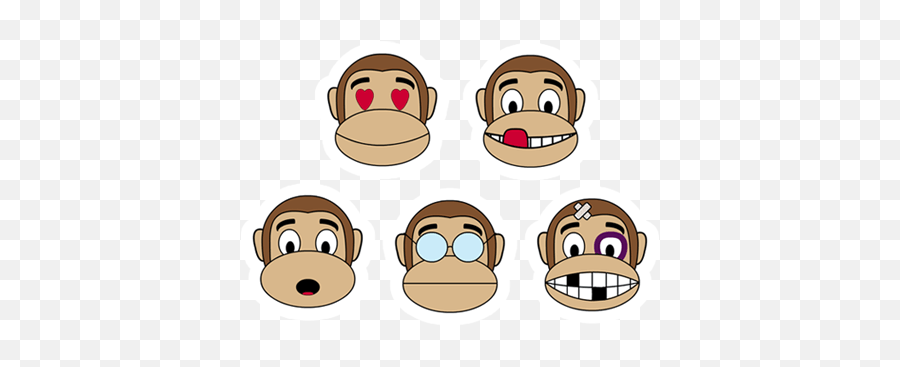 Just - Theodore Tugboat Emoji,Monkey Emoji
