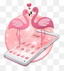 Flamingo Theme - Smartphone Emoji,Flamingo Emoji Android