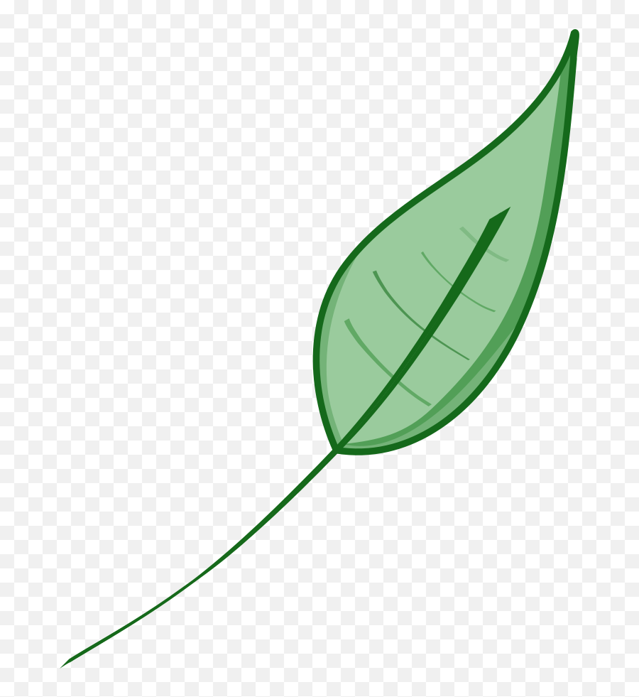 Leaf Green Leaves Clip Art Dromgdi Top - Clipartix Green Leaf Clip Art Emoji,Green Leaf Emoji
