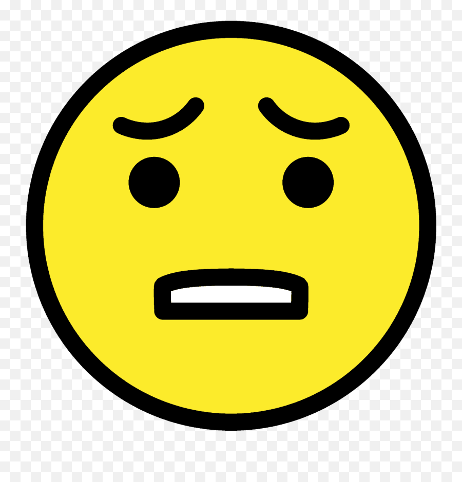 Worried Vector Svg Icon - Happy Emoji,Disturbed Emoji