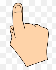 Pointing Finger Clipart - Free Clipart Finger Full Size Finger Clip Art Emoji,Pointing Finger Emoji