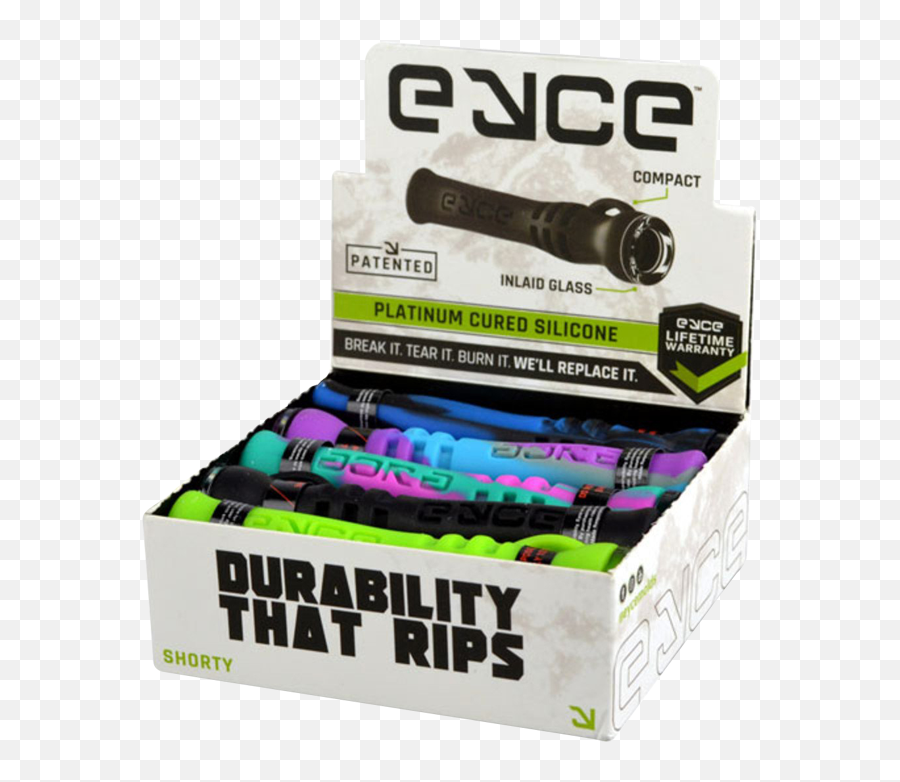 Eyce Shorty Chillum - 10 Pack Cardboard Packaging Emoji,Hands Chain Breaking Free Emoji