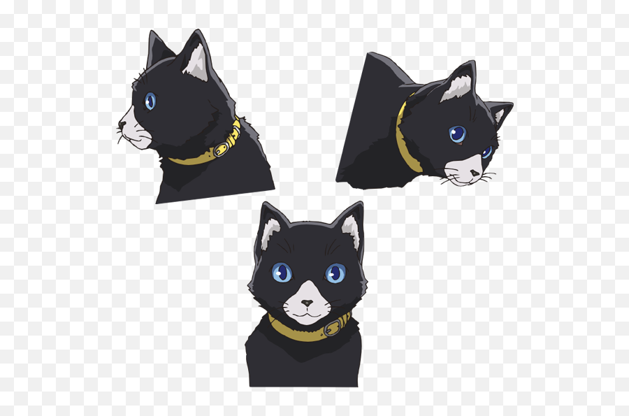 Character - Morgana Cat Sprite Persona 5 Emoji,Morgana Persona 5 Emoticon