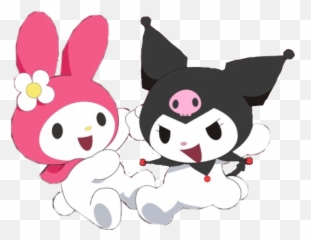 The Most Edited - My Melody And Kuromi Png Emoji,Cutsey Girl Emojis