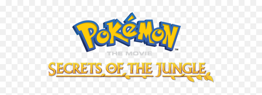 Pokemon - Pokemon The Movie Secrets Of The Jungle Logo Emoji,Emoji Level30