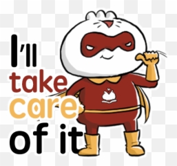 Stickers Dim Sum Warriors - Take Care Stickers For Whatsapp Emoji,I Care Emoji