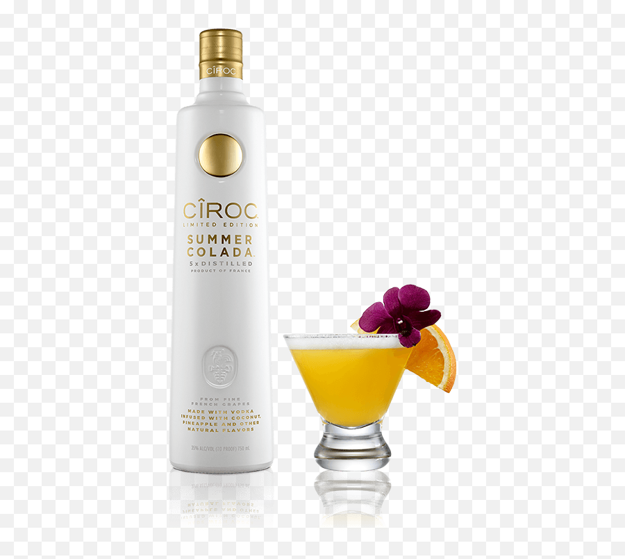 Vodka Drinks - Ciroc Summer Colada Recipes Emoji,Mixing Vodka & Emotions Party Garland