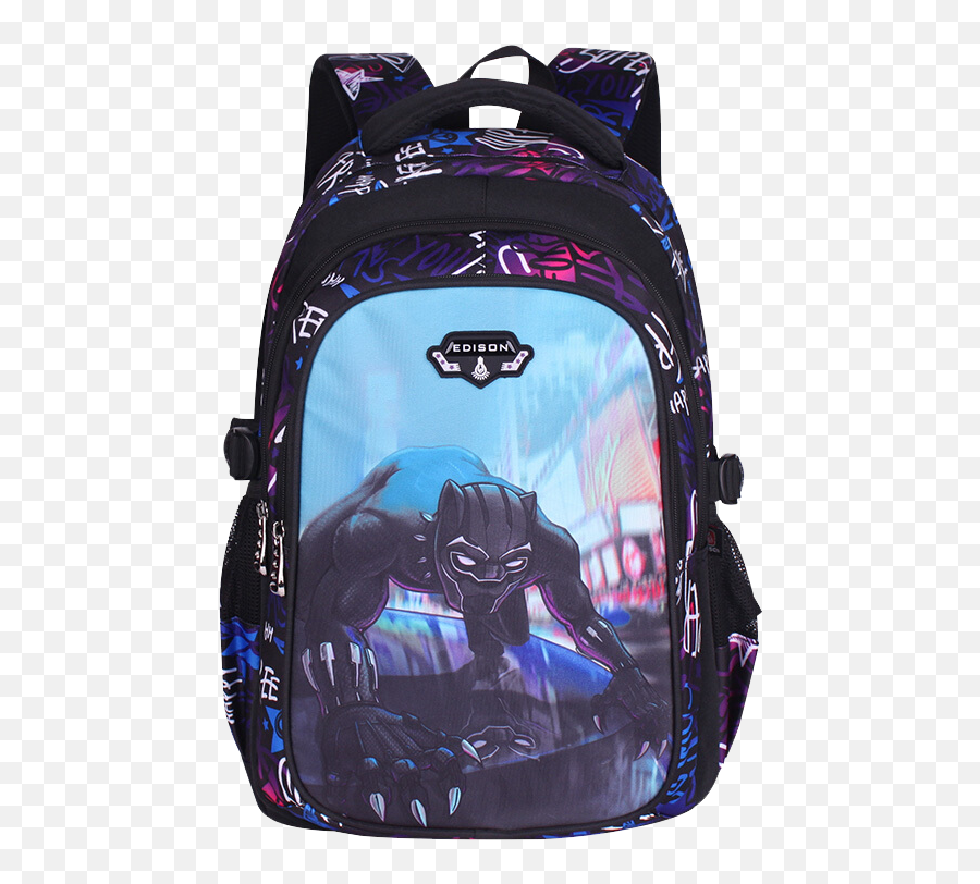 Edison - Mochila Escolar Con Estampado 3d Para Niños Mochila Escolar Con Estampado De Dibujos Animados De La Serie Miracle School Backpack Emoji,Mochila Escolar Dos Emotions