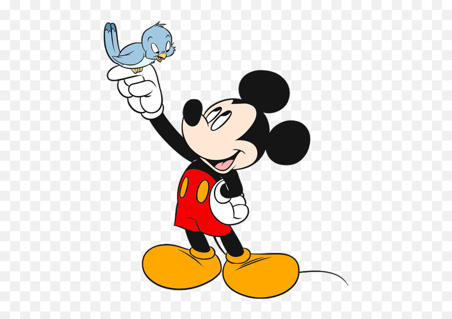 Mickey Mouse Wallpaper - Mickey Mouse With Bird Emoji,Mickey Mouse Emoji Copy And Paste