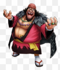 Marshall D - One Piece Blackbeard Chibi Emoji,Emoticon Parando El Dedo