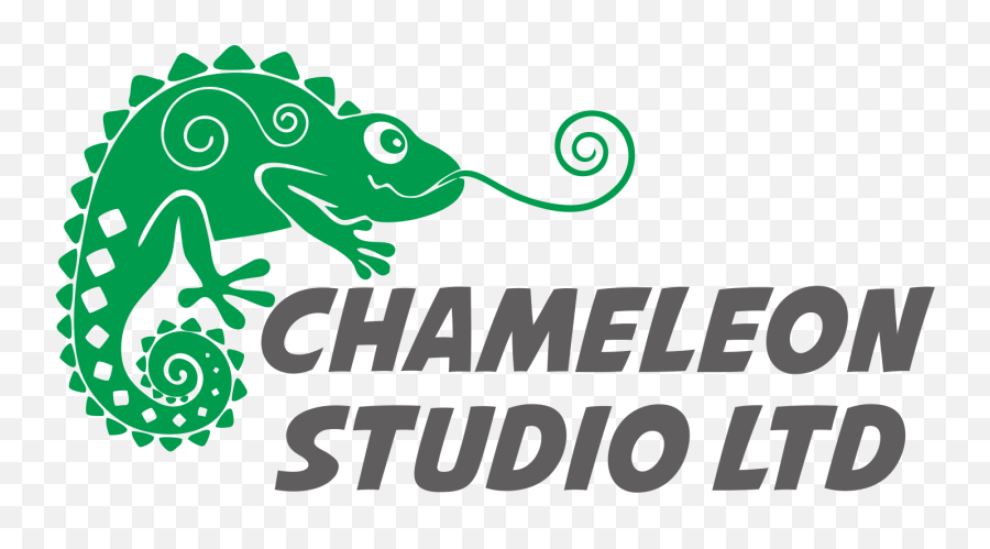 Bold Playful Architecture Logo Design For Chameleon Studio - Sticker Emoji,Lizard Emoticon Render