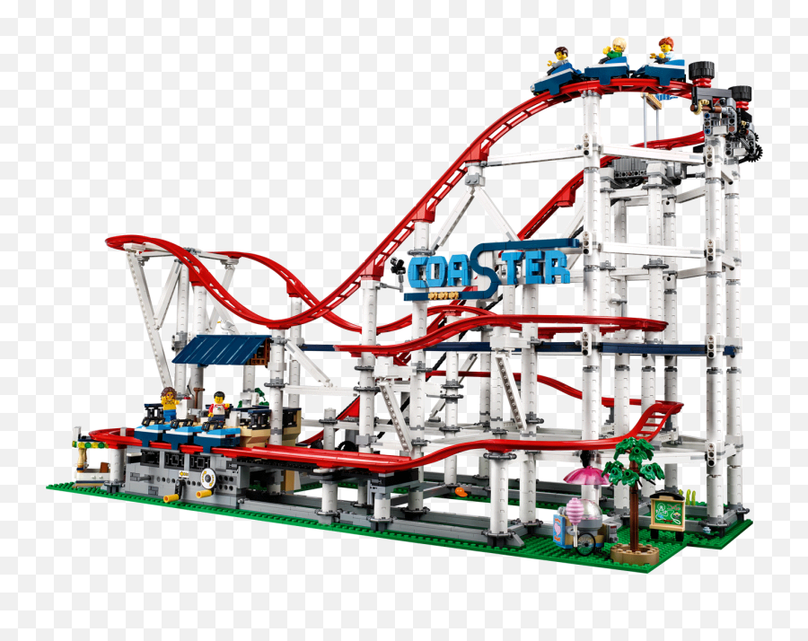 Lego Unveils Massive 10261 Creator Expert Roller Coaster - Lego Roller Coaster Emoji,Emotion Rolacoaster