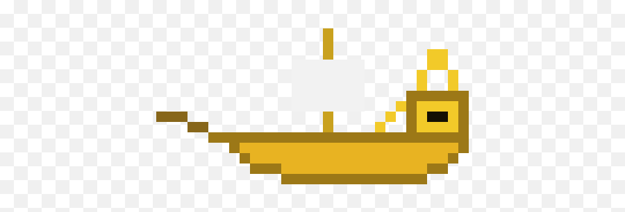 Pixel Art Gallery - Pirate Ship Pixel Art Emoji,Pirate Ship Emojis