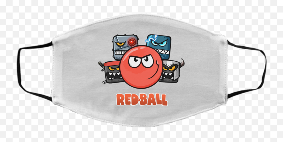 Red Ball 4 The Crew Racing Emoji Tshirt - Facemask Designs For Graduation,Red Chart Emoji