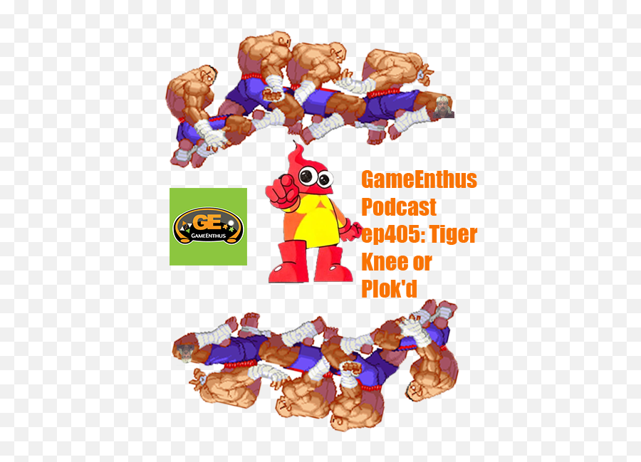 Gameenthus Podcast Ep405 Tiger Knee Or Ploku0027d Podcasts - Fictional Character Emoji,Battleblock Theatre Cat Emoticon