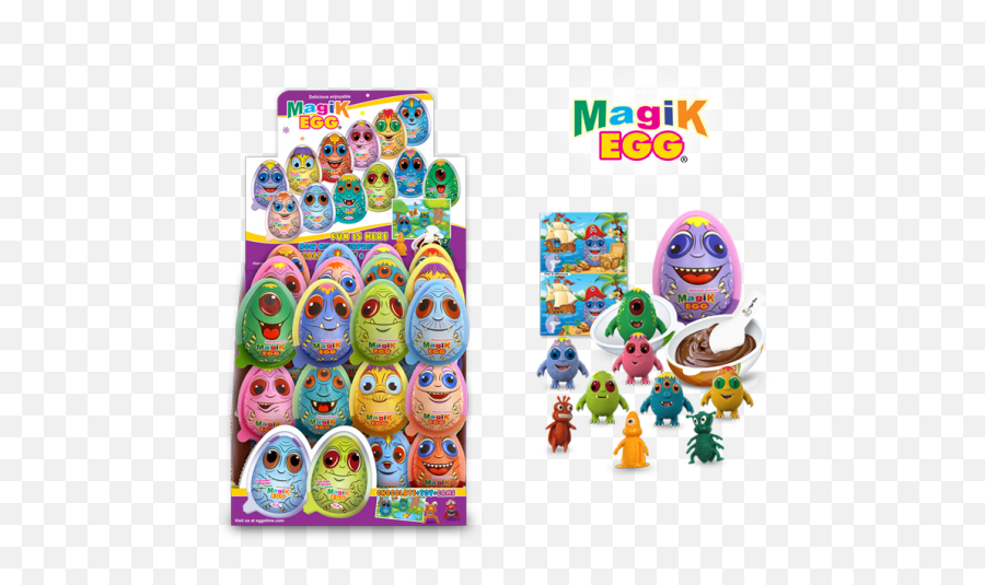 Magik Egg Surprises Magik Egg Chocolate Toy U0026 Game - Magik Egg Emoji,Egg Emoticon Text