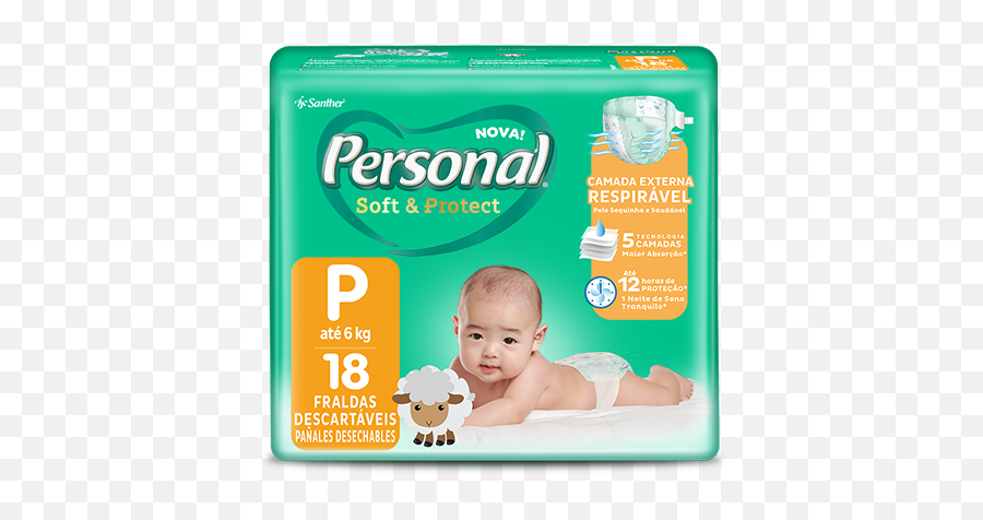Beware Of The Baby - Santher Fralda Personal Soft Protect Emoji,Baby Diaper Emojis Extension