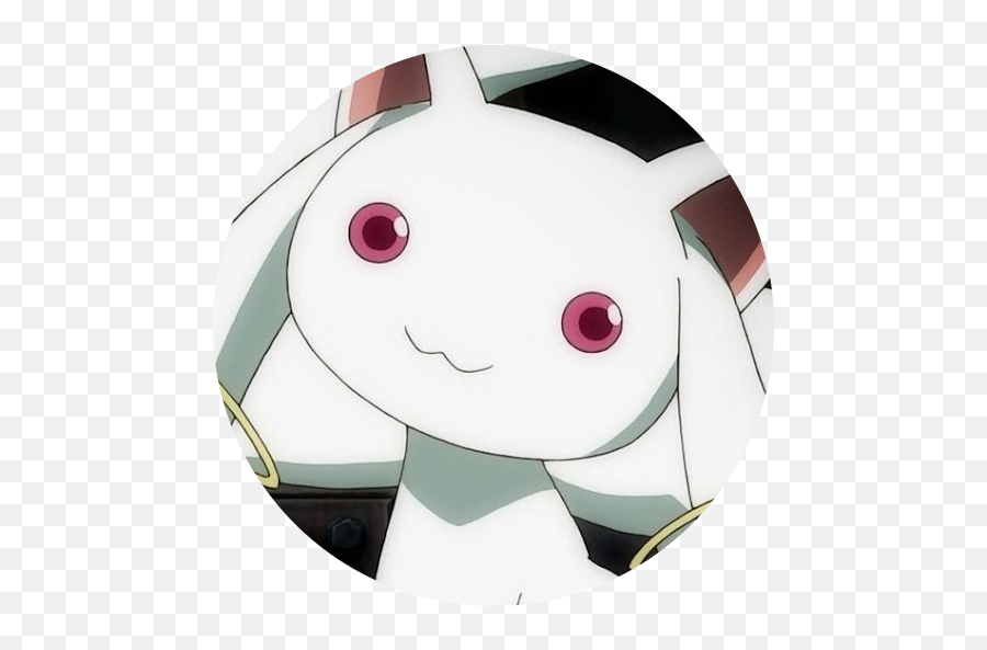 Fictional Character Emoji,Kyubey Madoka Emoticon