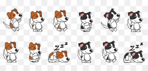 1000 Free Dog U0026 Animal Vectors - Pixabay Dibujo De Perros En Un Cómic Emoji,Dogs Emotions